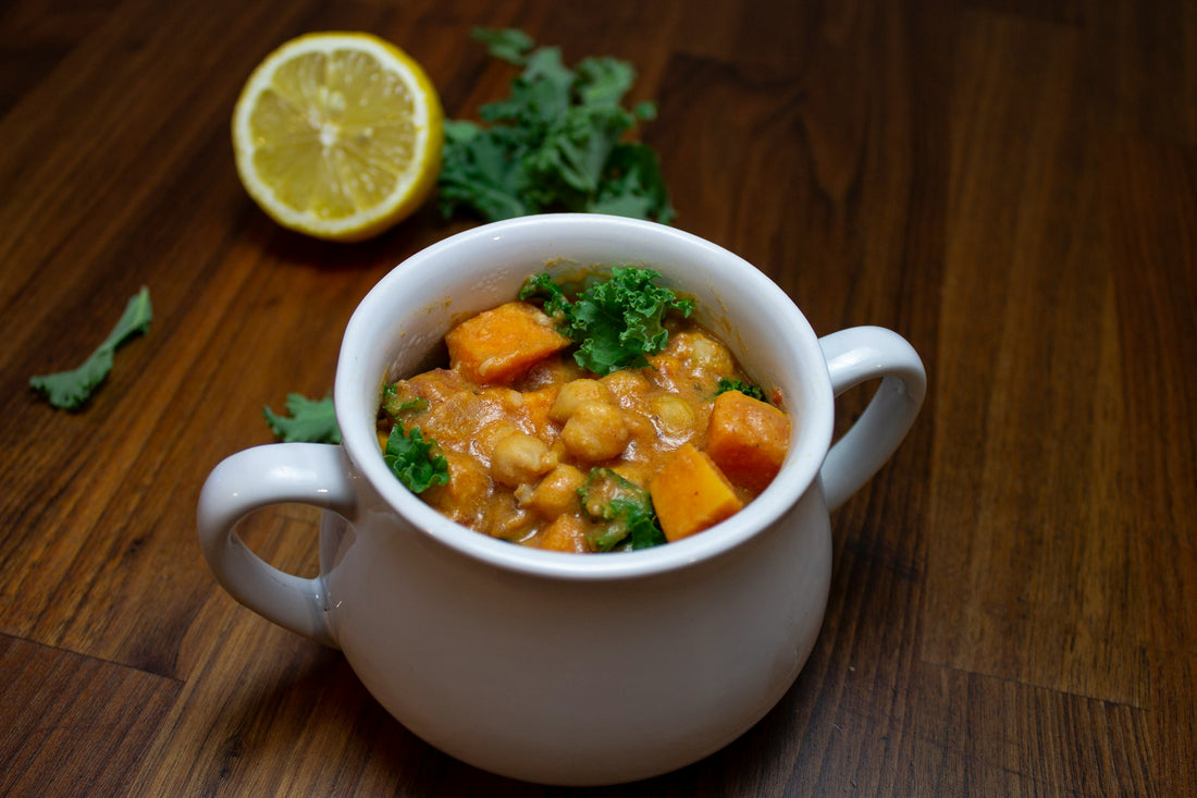 Chickpea and Sweet Potato Curry